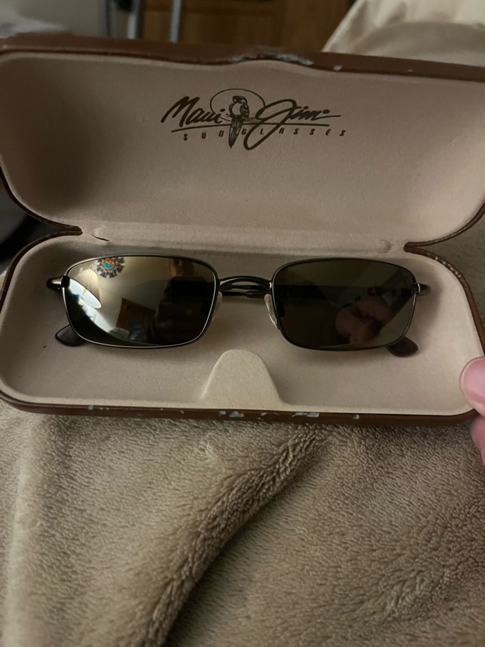 Maui Jim Vintage Beachcomber Men's Sunglasses MJ-129-19 Pristine Condition - Picture 3 of 7